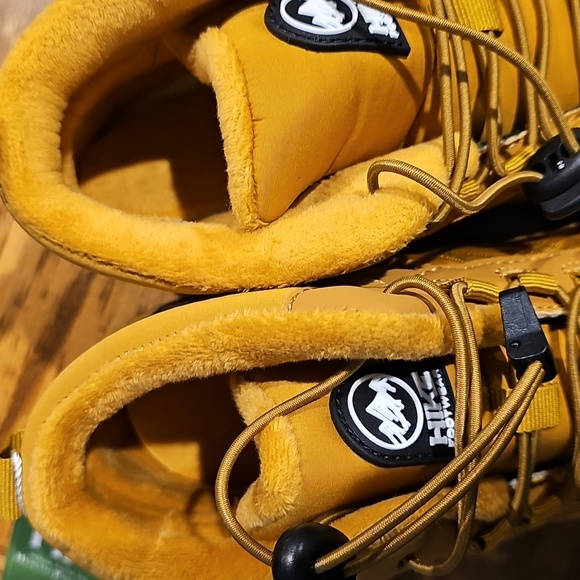 💖 HIKE FOOTWEAR DARK GOLDEN MUSTARD Hiking Boots  (💲price reduced!) 💖 NWT - Picture 2 of 15